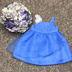Gorgeous Janie and Jack Baby Girls Blue Dress